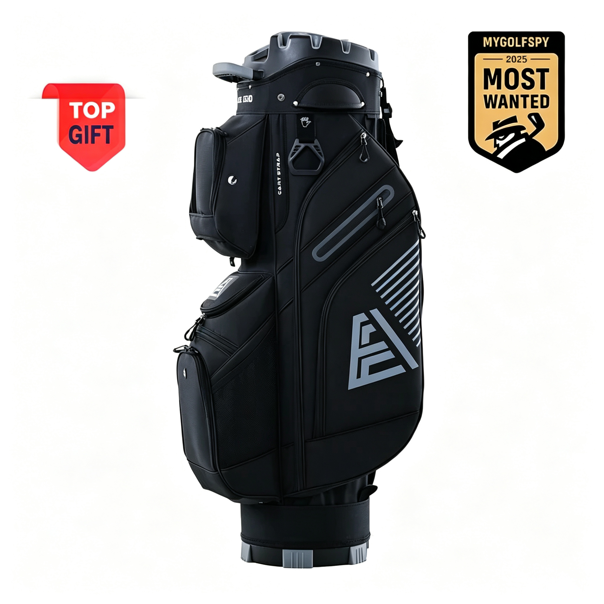 14-Way Silent Divider Golf Cart Storage Bag