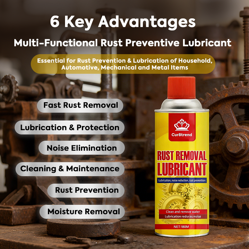 🎉Only Today Buy 2 Get 2 Free🎁✔Anti-Rust Lubricant Spray & Rust Remover