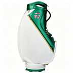 Limited Edition Tournament Staff Golf Bag Emerald Green White