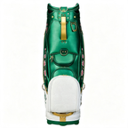 Limited Edition Tournament Staff Golf Bag Emerald Green White