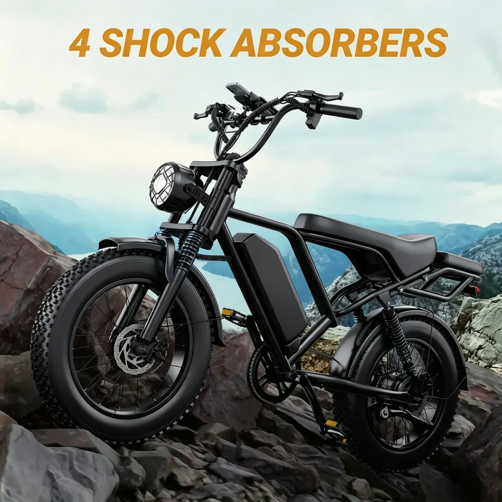 Electric Bike 31 MPH 70 Mile Range