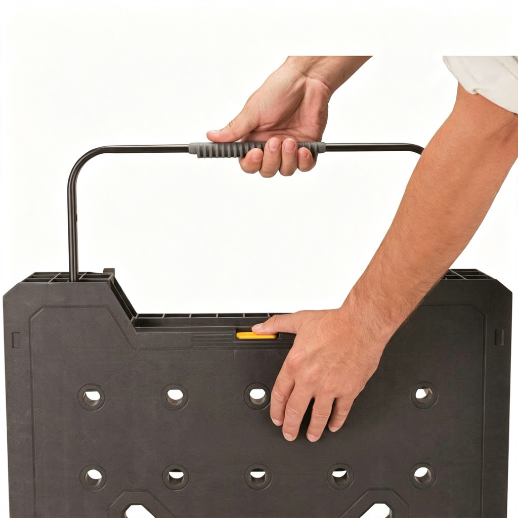 Heavy Duty Quick Fold Portable Workbench