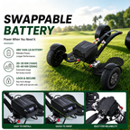 Dual Motor Electric Golf Scooter | 20° Climb