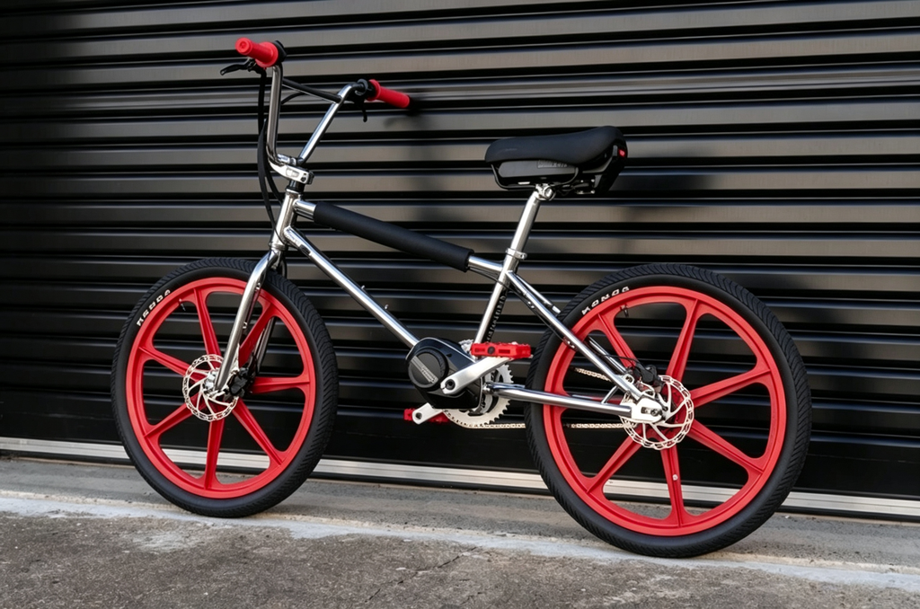 24" Old School BMX Electric Bike