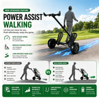 Dual Motor Electric Golf Scooter | 20° Climb