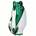 Limited Edition Tournament Staff Golf Bag Emerald Green White
