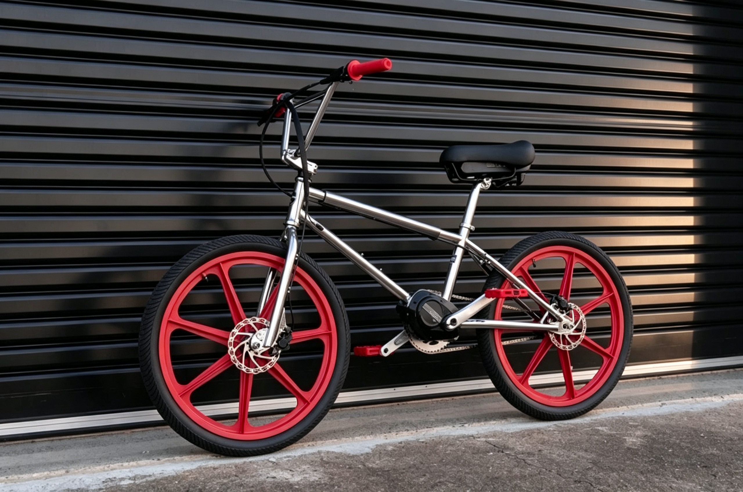 24" Old School BMX Electric Bike