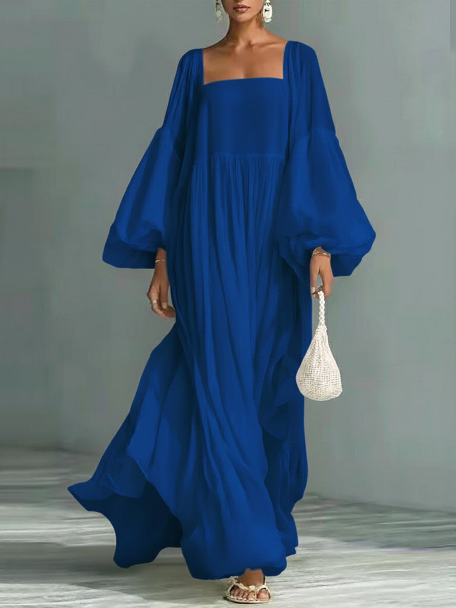 Loose Cozy And Flowy Maxi Dress