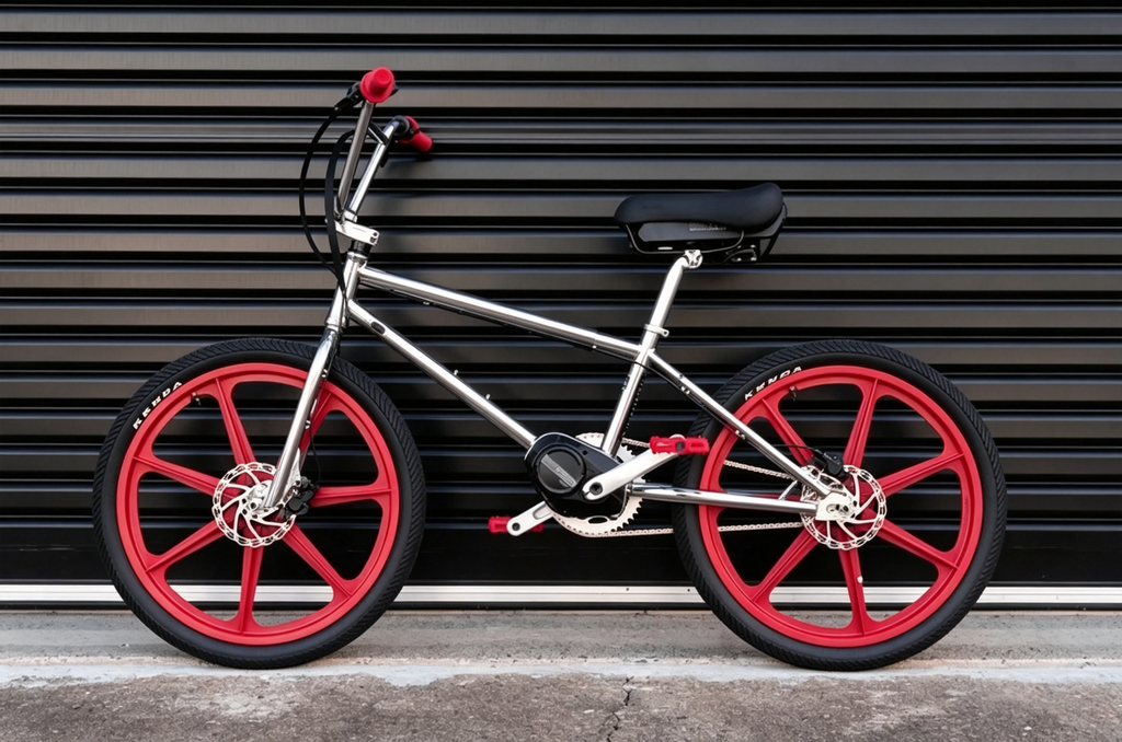 24" Old School BMX Electric Bike
