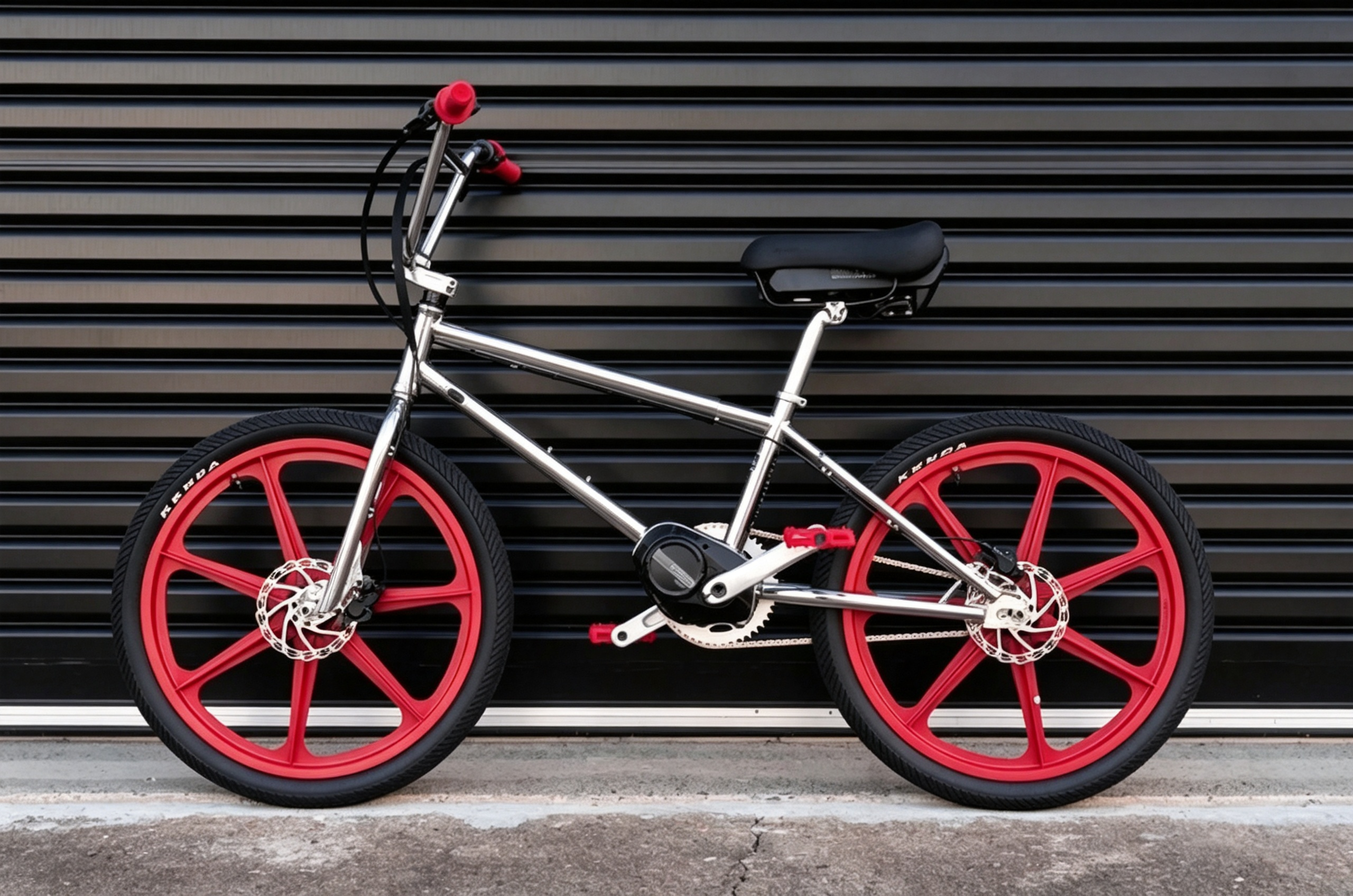 24" Old School BMX Electric Bike