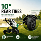 Dual Motor Electric Golf Scooter | 20° Climb