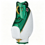 Limited Edition Tournament Staff Golf Bag Emerald Green White