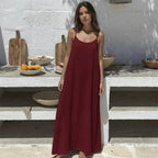 ✨ Feel Irresistible Together — Elegant Backless Cami Dress for Romantic Moments(Buy 3 Free Shipping)