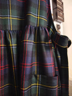 Blue, Green and Red Tartan Apron