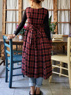 Red & Black Check Apron