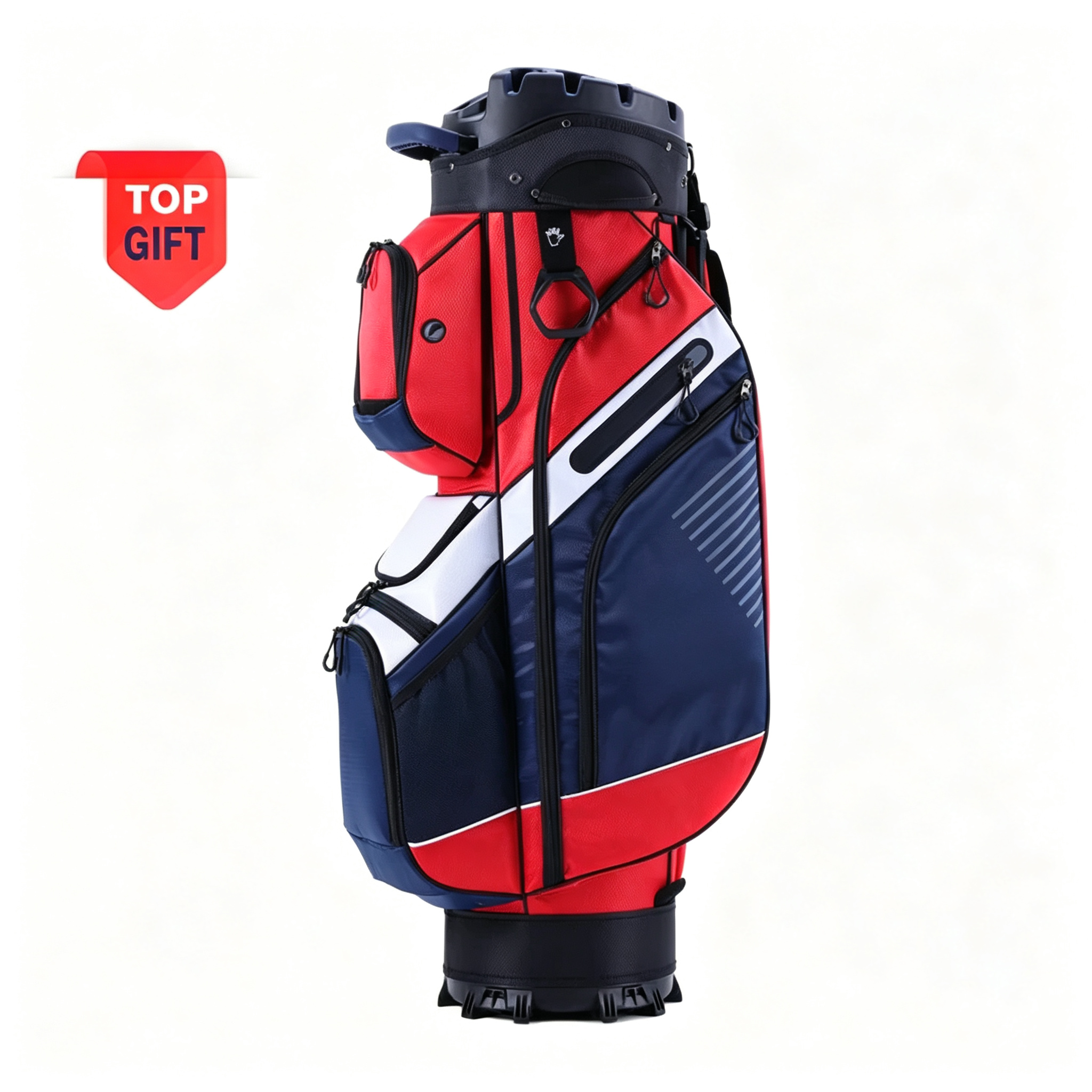 14-Way Silent Divider Golf Cart Storage Bag
